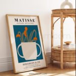 Modern Matisse Style Printable Wall Art for Home Decor