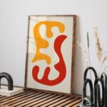 Vibrant Abstract Printable Wall Art - Modern Home Decor