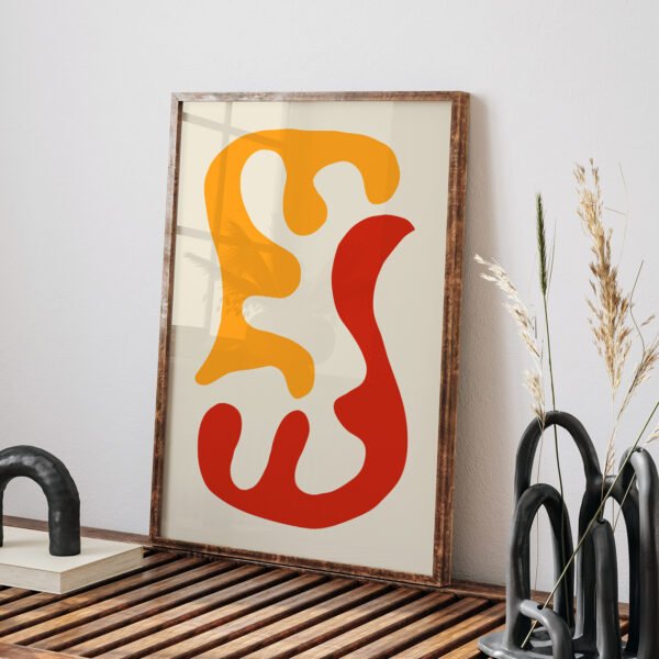 Vibrant Abstract Printable Wall Art - Modern Home Decor