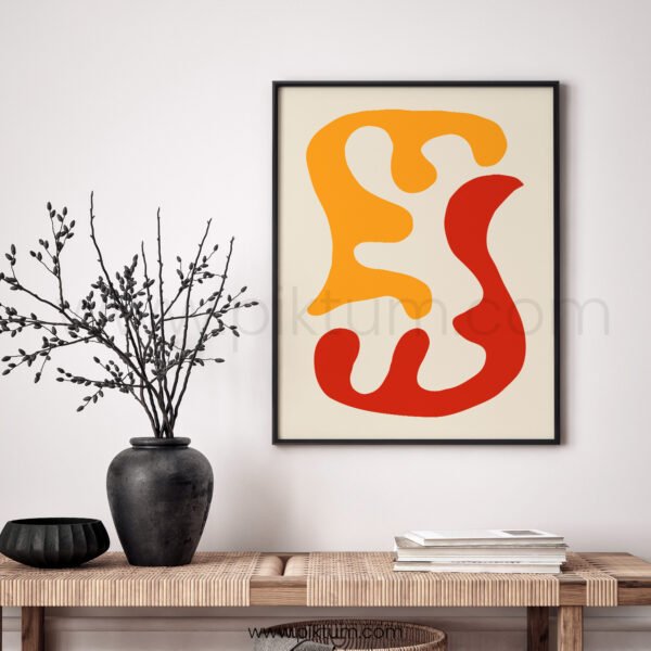 Vibrant Abstract Printable Wall Art - Modern Home Decor