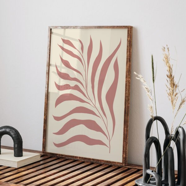 Minimalist Blush Botanical Printable Wall Art