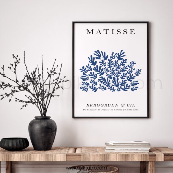 Matisse Inspired Modern Abstract Printable Wall Art