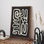 Abstract Printable Wall Art - Line Drawing
