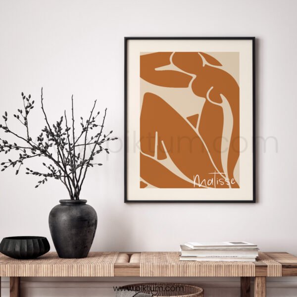 Minimalist Matisse-Inspired Printable Wall Art