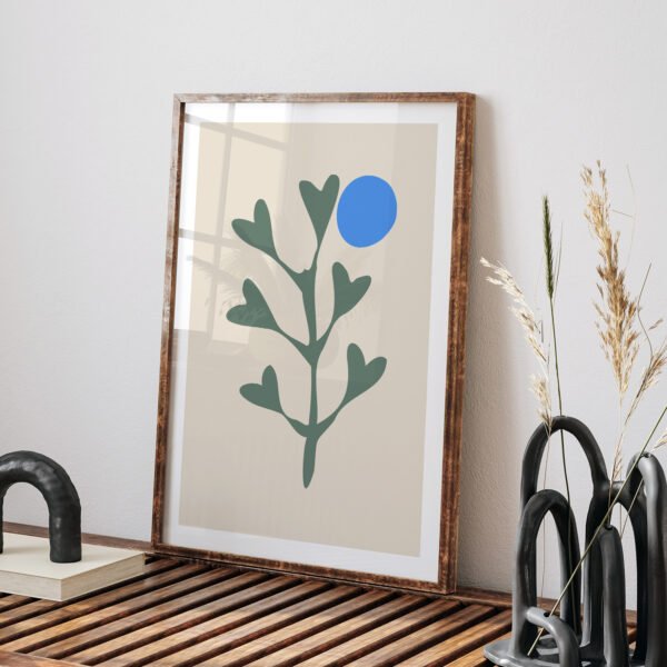 Modern Minimalist Botanical Printable Wall Art