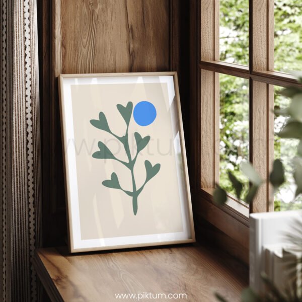 Modern Minimalist Botanical Printable Wall Art