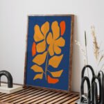 Modern Abstract Printable Wall Art - Bold Colors