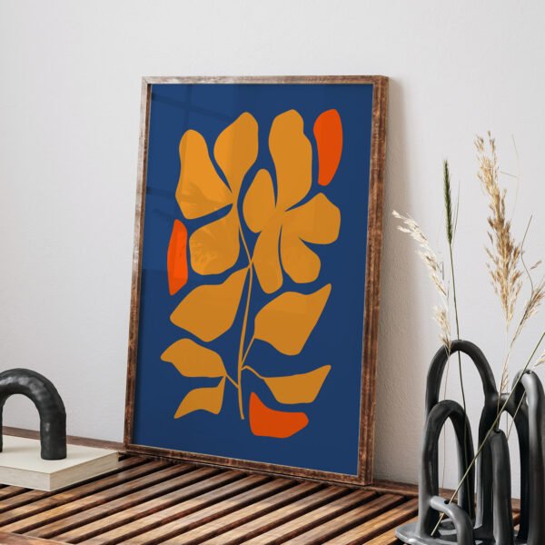 Modern Abstract Printable Wall Art - Bold Colors