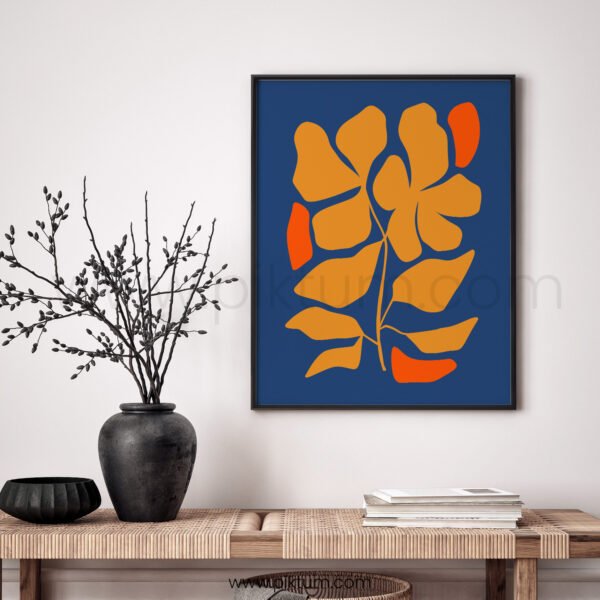 Modern Abstract Printable Wall Art - Bold Colors
