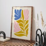Printable Abstract Botanical Wall Art