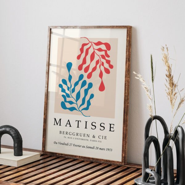 Modern Abstract Matisse Printable Wall Art