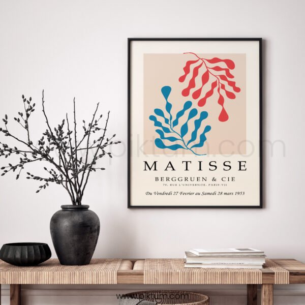 Modern Abstract Matisse Printable Wall Art