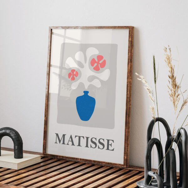 Modern Abstract Matisse Style Printable Wall Art