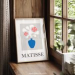 Modern Abstract Matisse Style Printable Wall Art