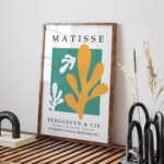 Modern Abstract Matisse Art Print for Contemporary Decor