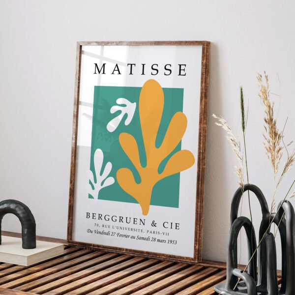 Modern Abstract Matisse Art Print for Contemporary Decor