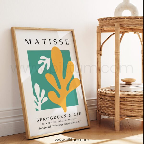 Modern Abstract Matisse Art Print for Contemporary Decor