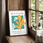 Modern Abstract Matisse Art Print for Contemporary Decor