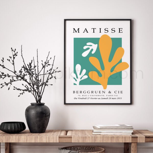 Modern Abstract Matisse Art Print for Contemporary Decor