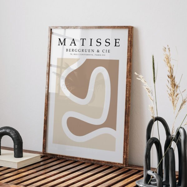 Minimalist Matisse-Inspired Printable Wall Art for Stylish Homes