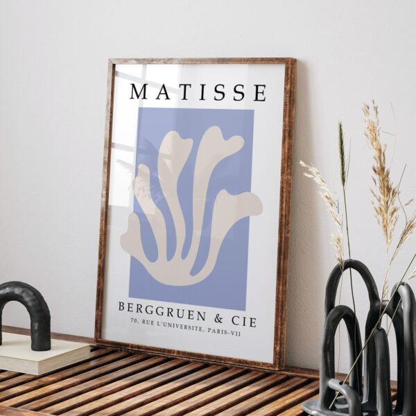 Modern Abstract Printable Wall Art - Matisse Inspired
