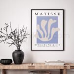 Modern Abstract Printable Wall Art - Matisse Inspired