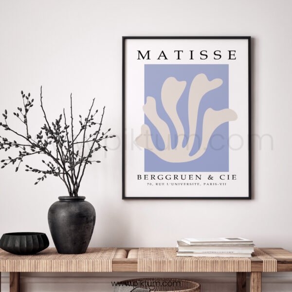 Modern Abstract Printable Wall Art - Matisse Inspired