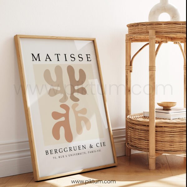 Modern Matisse Abstract Printable Wall Art