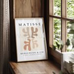 Modern Matisse Abstract Printable Wall Art