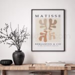 Modern Matisse Abstract Printable Wall Art
