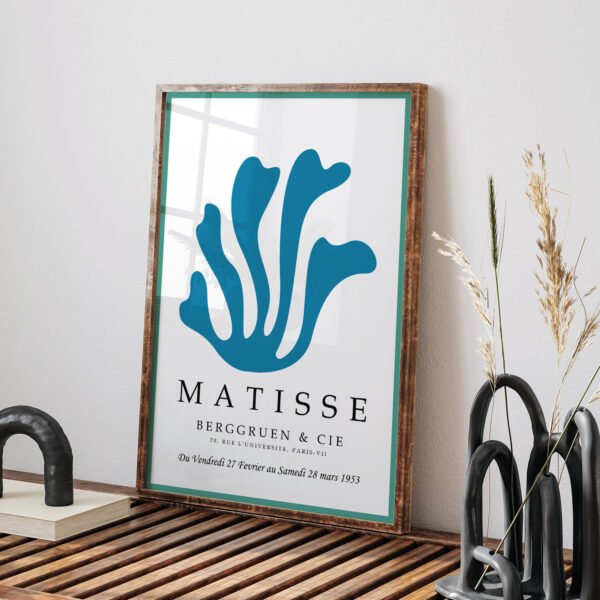 Matisse Inspired Abstract Printable Wall Art - Home Decor