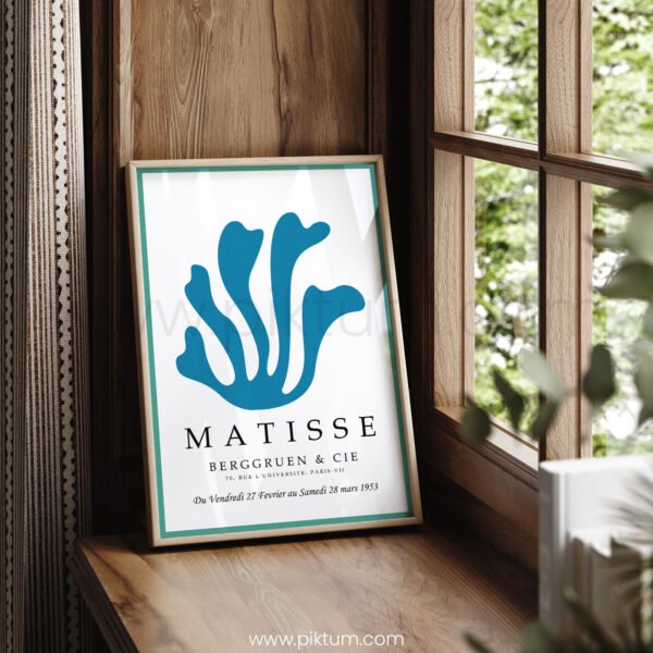 Matisse Inspired Abstract Printable Wall Art - Home Decor