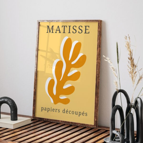Printable Matisse Style Abstract Wall Art