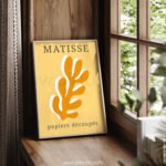 Printable Matisse Style Abstract Wall Art