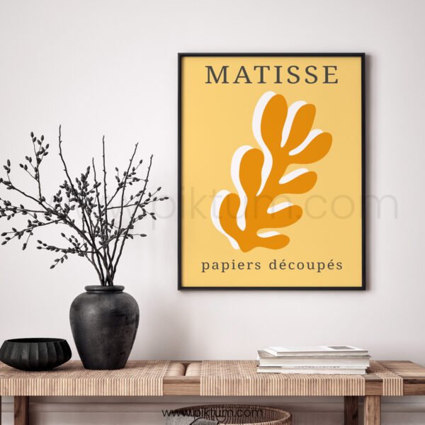 Printable Matisse Style Abstract Wall Art