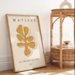 Modern Abstract Matisse Style Printable Wall Art