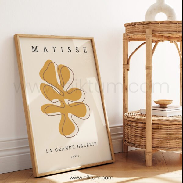 Modern Abstract Matisse Style Printable Wall Art