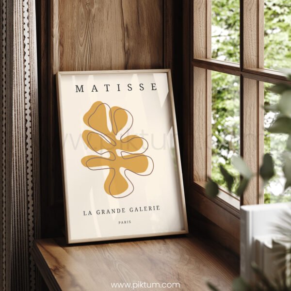 Modern Abstract Matisse Style Printable Wall Art