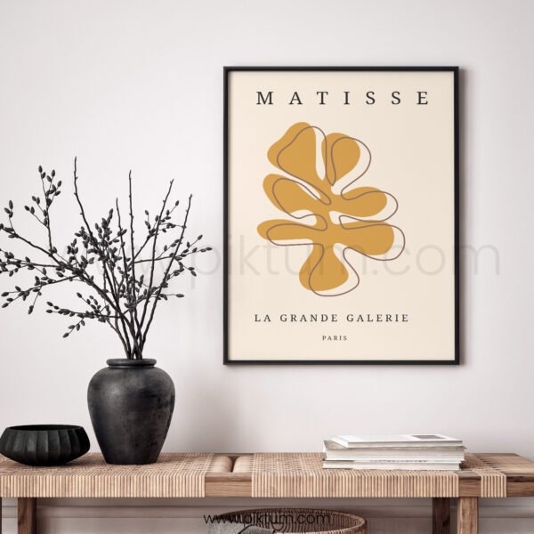 Modern Abstract Matisse Style Printable Wall Art