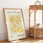 Modern Abstract Printable Wall Art - Matisse Inspired Design