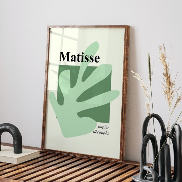 Modern Matisse Style Abstract Printable Wall Art