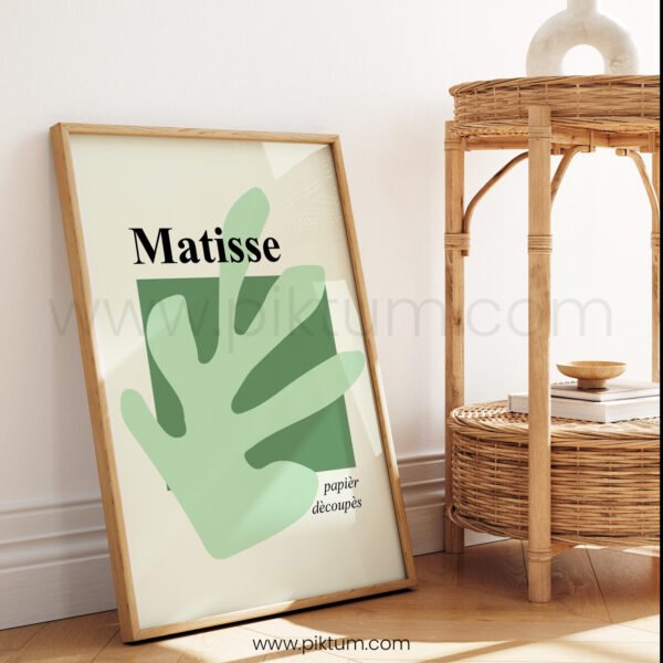Modern Matisse Style Abstract Printable Wall Art