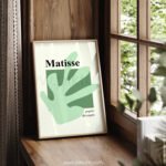 Modern Matisse Style Abstract Printable Wall Art