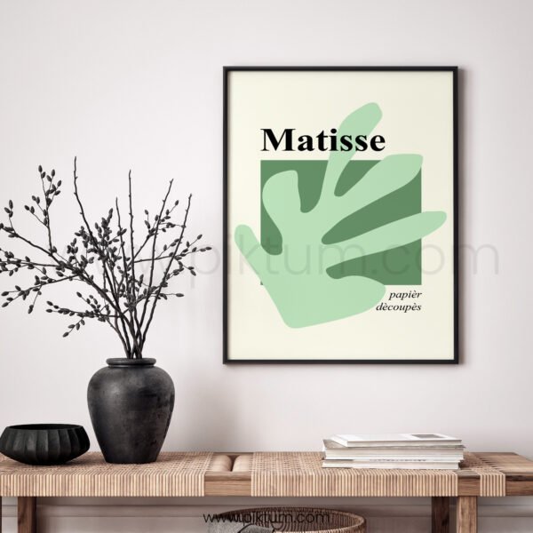 Modern Matisse Style Abstract Printable Wall Art