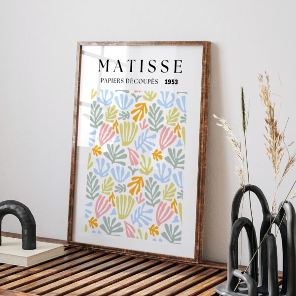 Matisse Inspired Printable Wall Art - Modern Abstract Design