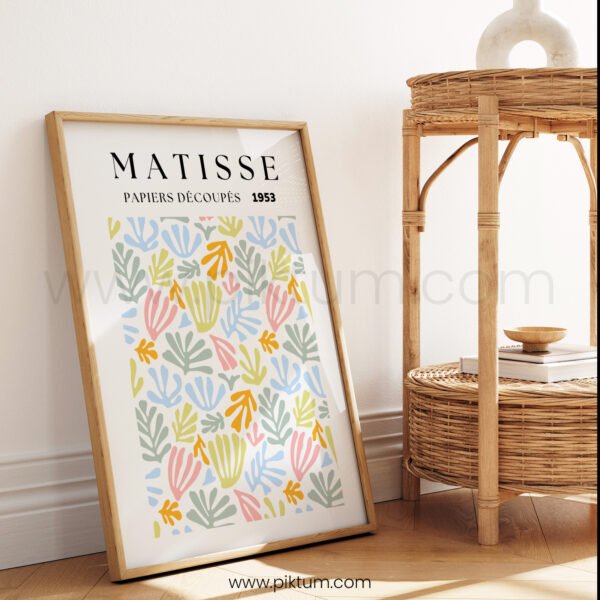 Matisse Inspired Printable Wall Art - Modern Abstract Design