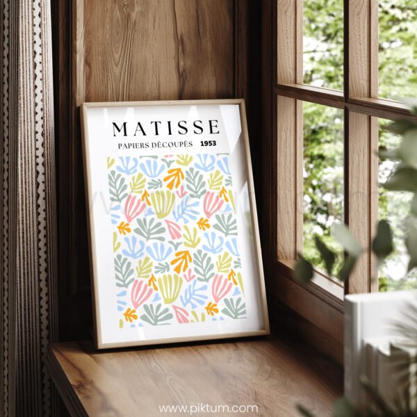 Matisse Inspired Printable Wall Art - Modern Abstract Design