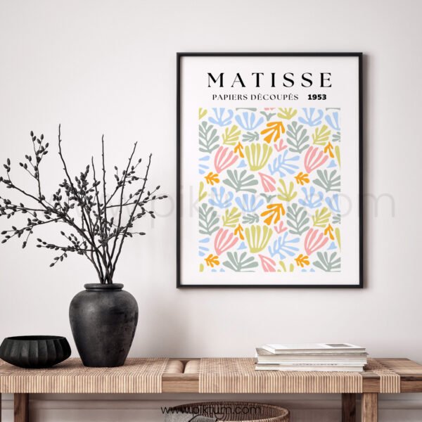 Matisse Inspired Printable Wall Art - Modern Abstract Design