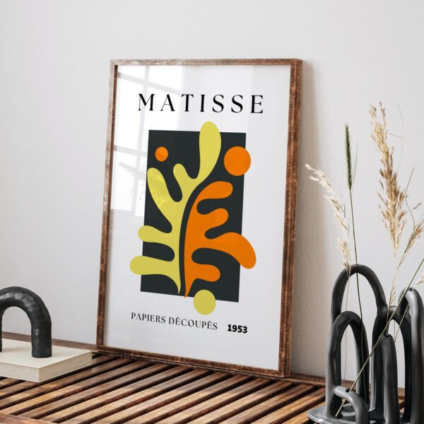 Modern Abstract Matisse Style Printable Wall Art