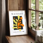 Modern Abstract Matisse Style Printable Wall Art